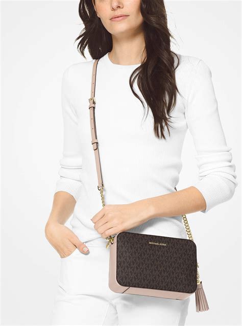 ginny medium logo crossbody bag.